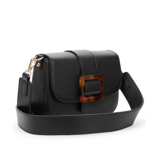 Charley Tortoise Buckle Crossbody Bag - Picture 4 of 4